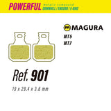 Pastillas LESS BRAKES Powerful 901 para Magura MT5-MT7