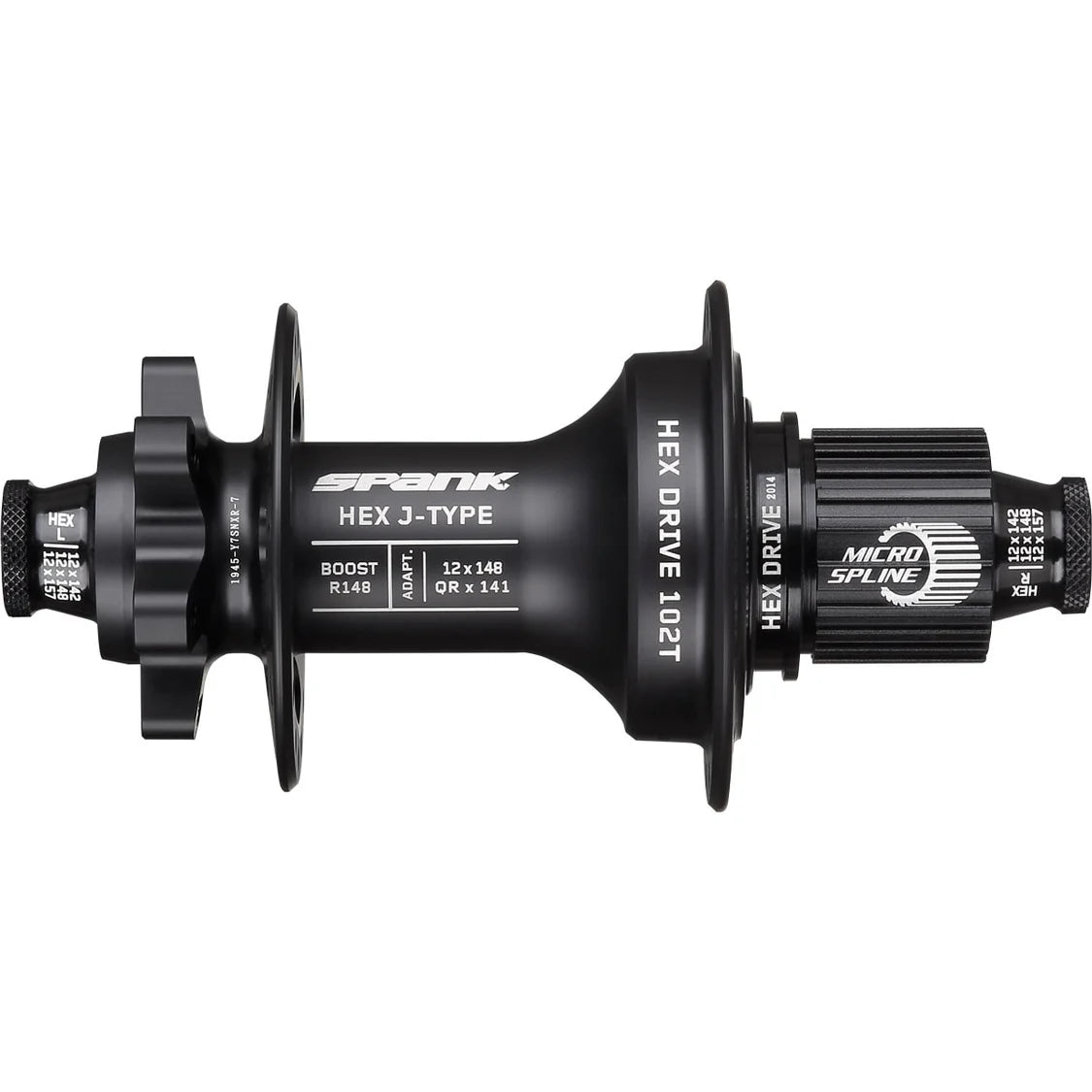 Maza Spank Trasera HEXDRIVE 102T JType R135/142