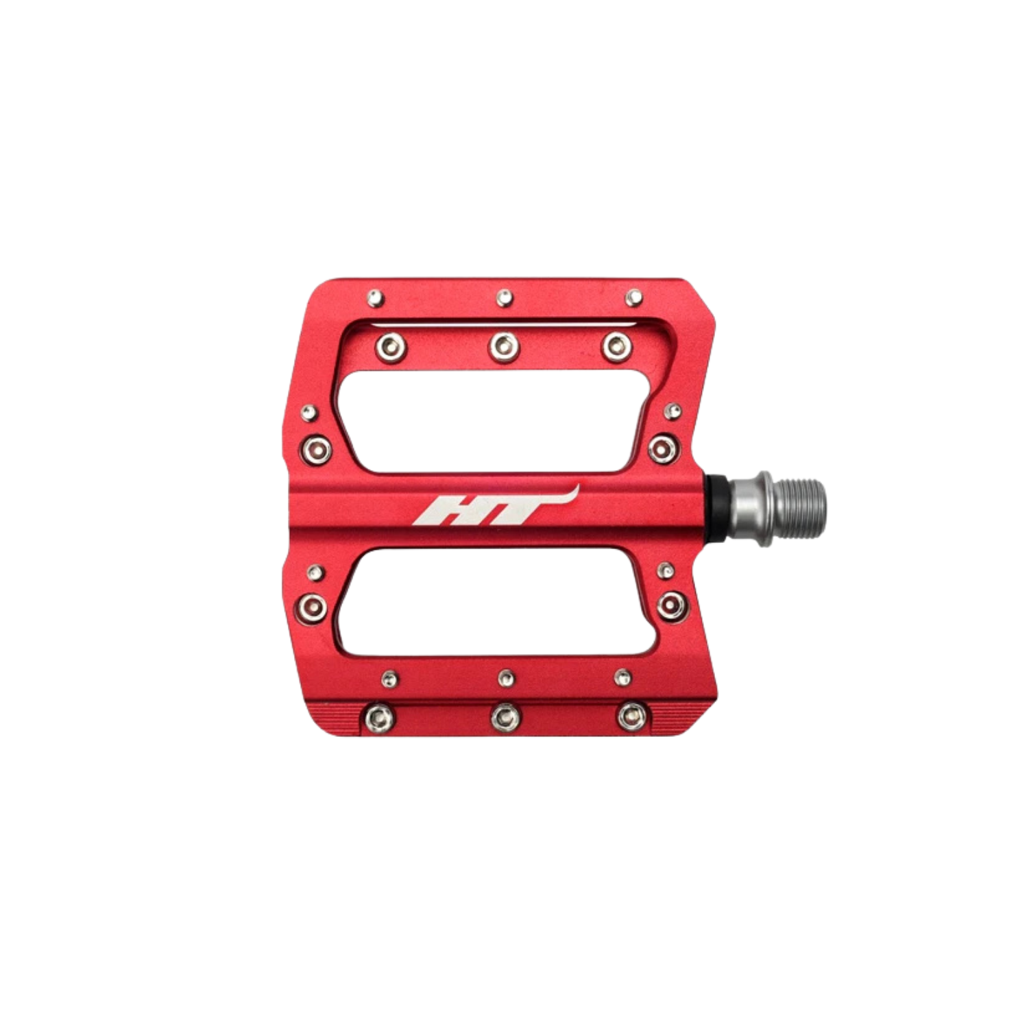 PEDAL HT FLAT AN14 RED