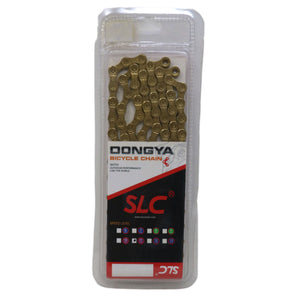 Cadena Slc 11v 1/2x11/128 118 Links Ti Gold
