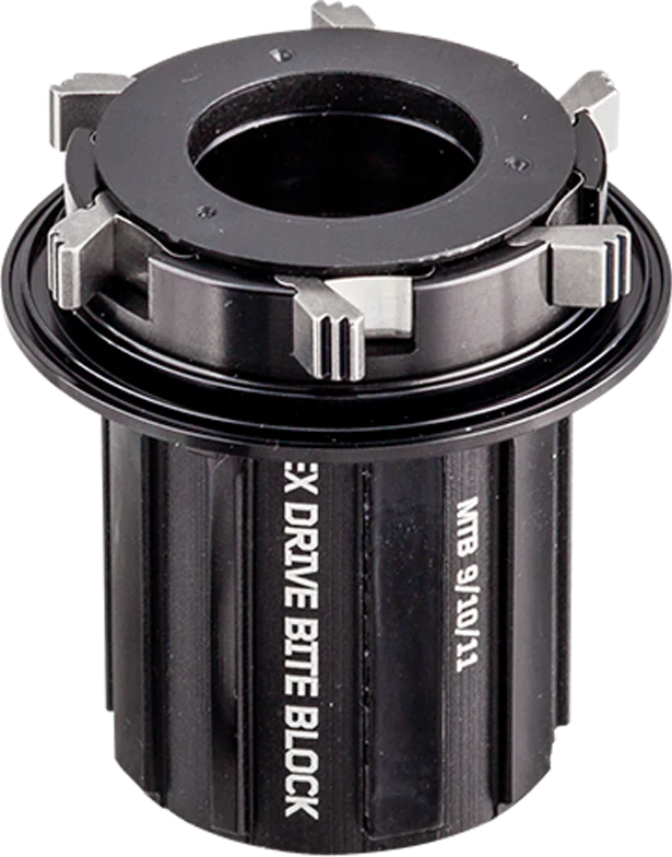 Nucleo maza trasera microspline SPANK HEX aluminio