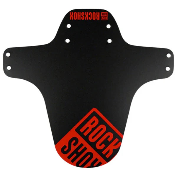 RockShox Tapabarros Rs Mtb Negro / Rojo
