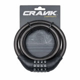 Candado Crank 422 12X1200 Negro C/Clave Intercamble