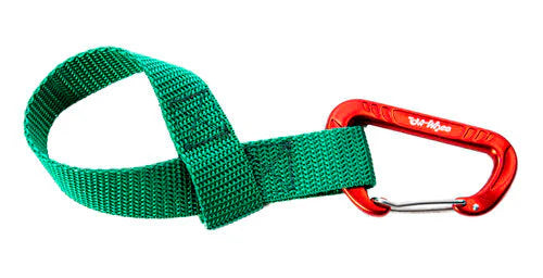 TOW-WHEE QUICK LOOP (MOSQUETON + STRAP) GREEN