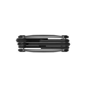 Multiherramienta Lezyne RAP II 6 con Acero Anticorrosión Negro, Ligera-